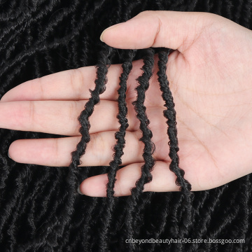 Mini Faux Locs Crochet Hair Micro Dreadlocks Hair Extension Goddess Locs Soft Sister Locs Crochet Hair